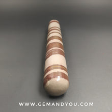 Load image into Gallery viewer, Shiva lingam wand/healing tool/energy tool/-108mm*15mm