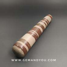 Load image into Gallery viewer, Shiva lingam wand/healing tool/energy tool/-108mm*15mm