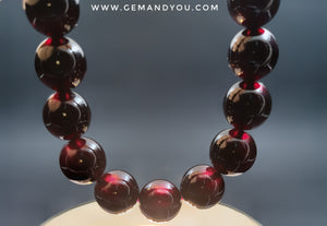Red Garnet Bracelet 10.5mm