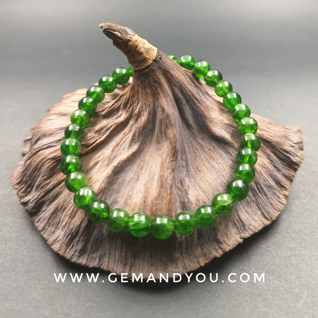 Diopside Bracelet 6mm