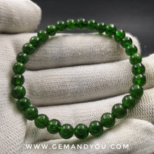 Load image into Gallery viewer, Diopside Bracelet 6mm