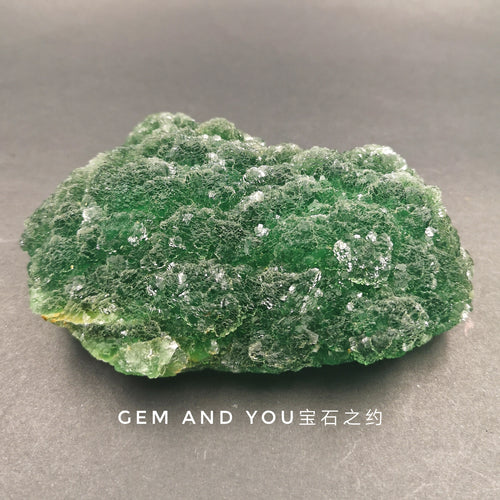 Green Fluorite Specimen/Raw 105mm*73mm*33mm
