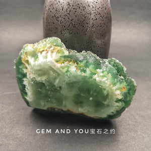 Green Fluorite Specimen/Raw 105mm*73mm*33mm
