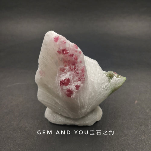 Red Spinel In Matrix Raw Specimen 86mm*67mm*37mm