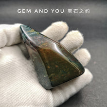 Load image into Gallery viewer, Blood Stone Polished 68mm*44mm*36mm