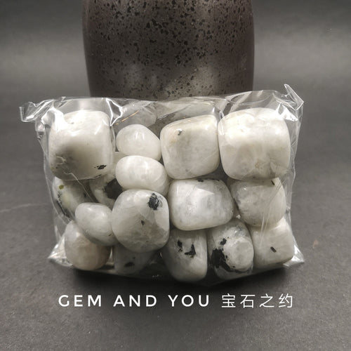 Moon Stone Tumbled Stone  Pack (200grams Per Pack)