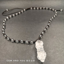 Load image into Gallery viewer, Clear Quartz Necklace-Vajra