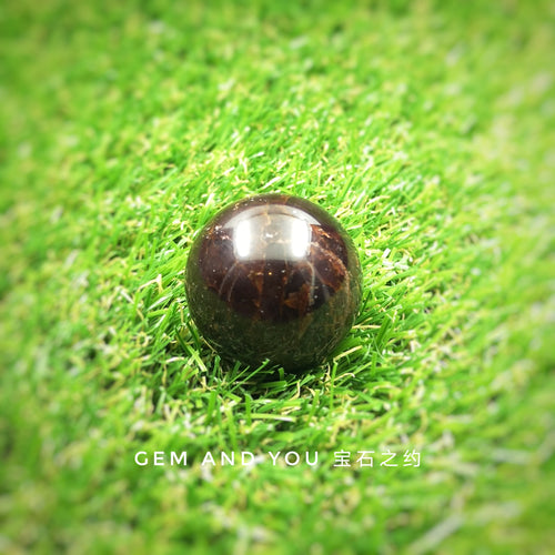 Red Garnet Ball 36mm
