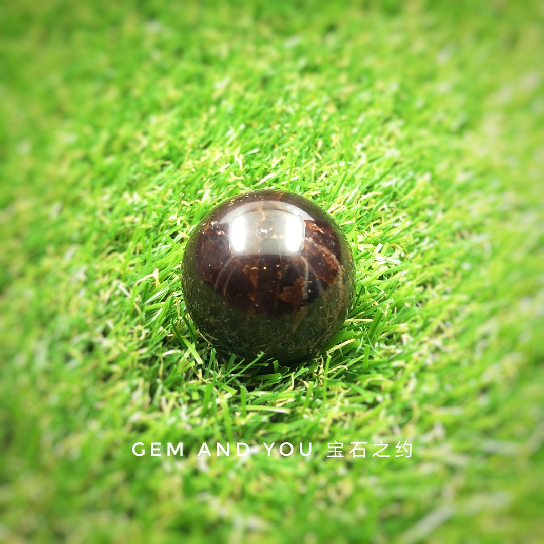 Red Garnet Ball 36mm