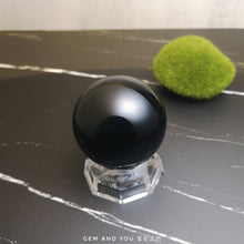 Load image into Gallery viewer, Natural Rainbow Obsidian Ball Sphere 60mm