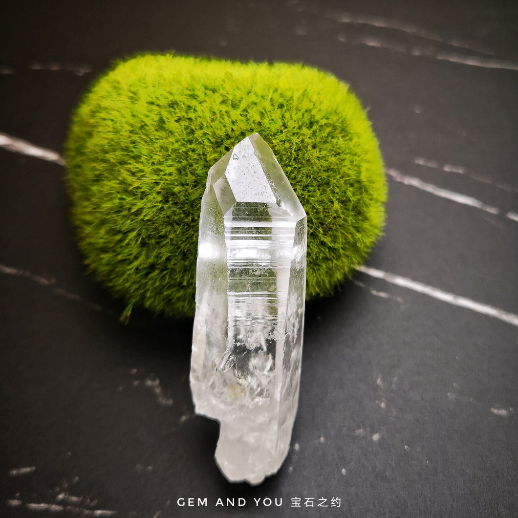 Lemurian Seed Crystal Point Raw 72mm*25mm*20mm