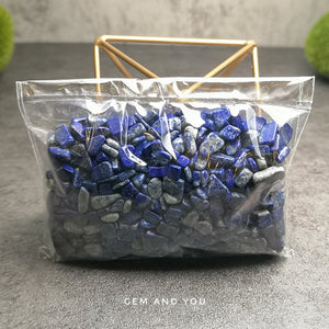 Lapis Chips Polished Pack (200 grams)