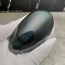 Load image into Gallery viewer, Black Obsidian(Rainbow) / Rainbow Obsidian Polished Carving 85mm*48mm*30mm